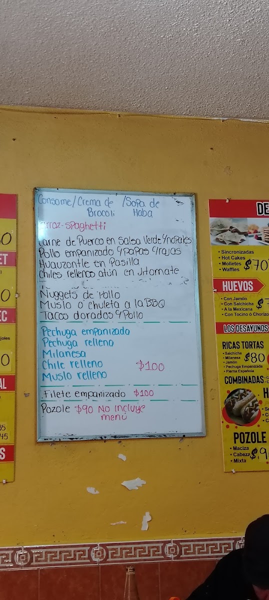 el Sazón de Malicha Menu - Image 1